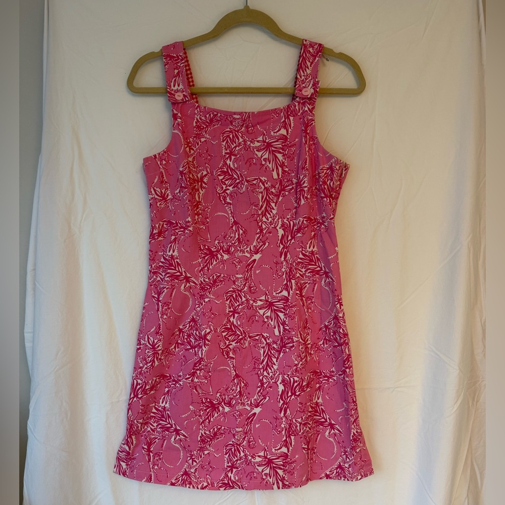 Vintage pink shift dress from lily pulitzer